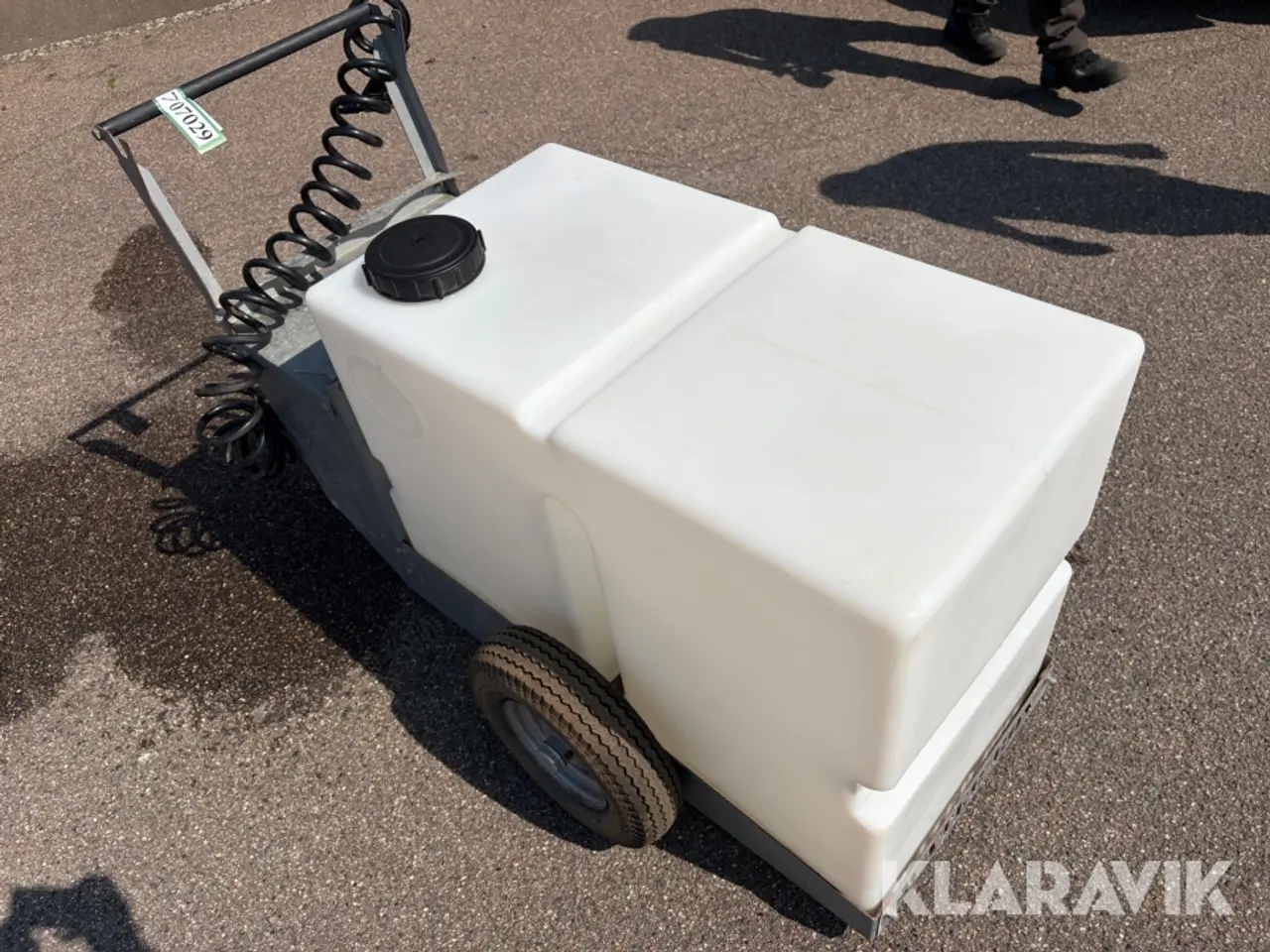 Billede 7 - Vandvogn 2m Group Water-box 350L med pumpe