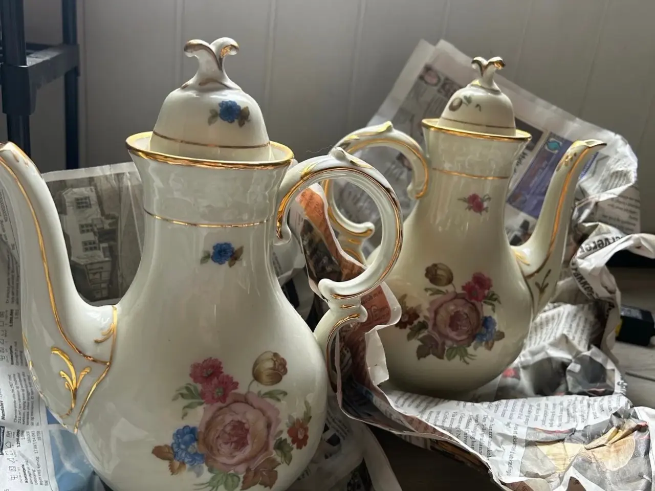 Billede 9 - Antik service fra kjøbenhavn porcelains malleri
