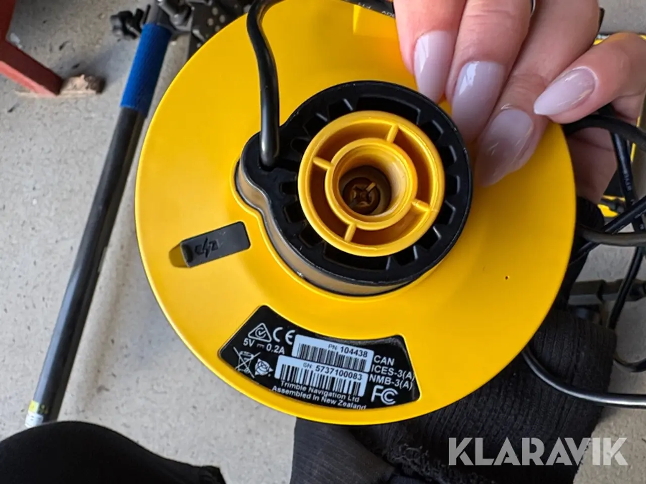 Billede 6 - GPS styring Trimble TDC600