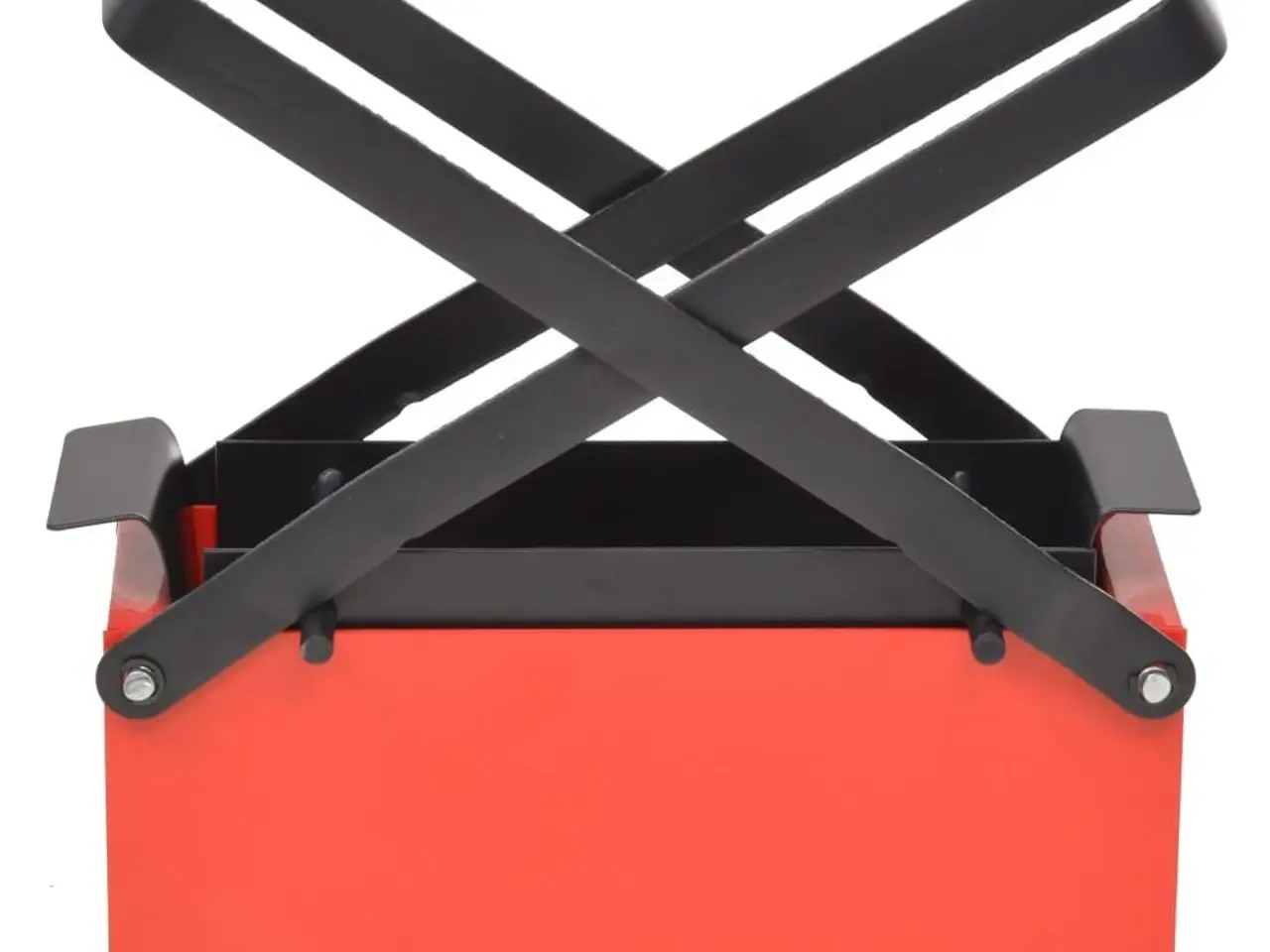 Billede 2 - Briketpresser til papir 34×14×14 cm - sort/rød