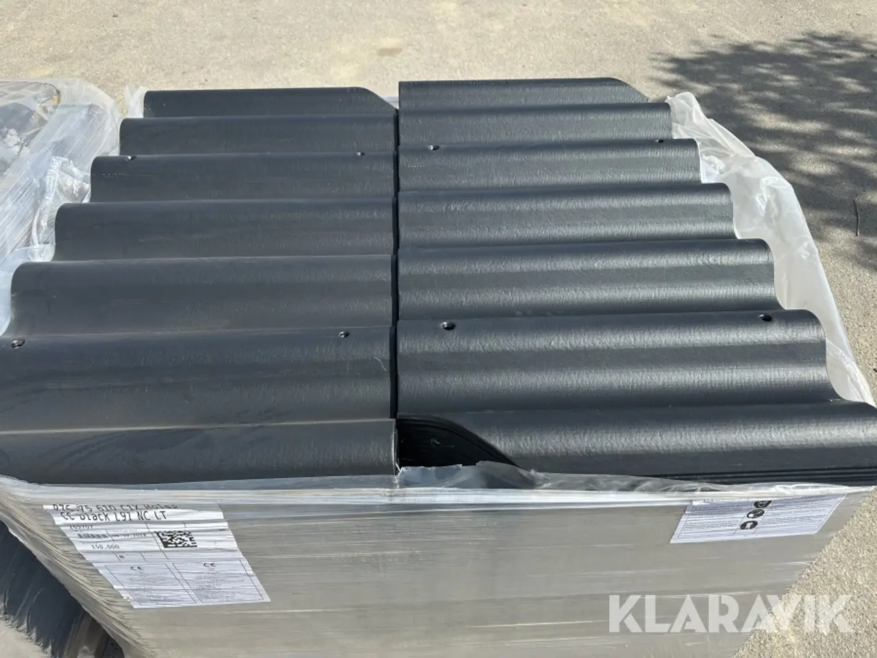 Billede 8 - Bølgeplader Euronit 702 HJ/HU Sort - 300 styks