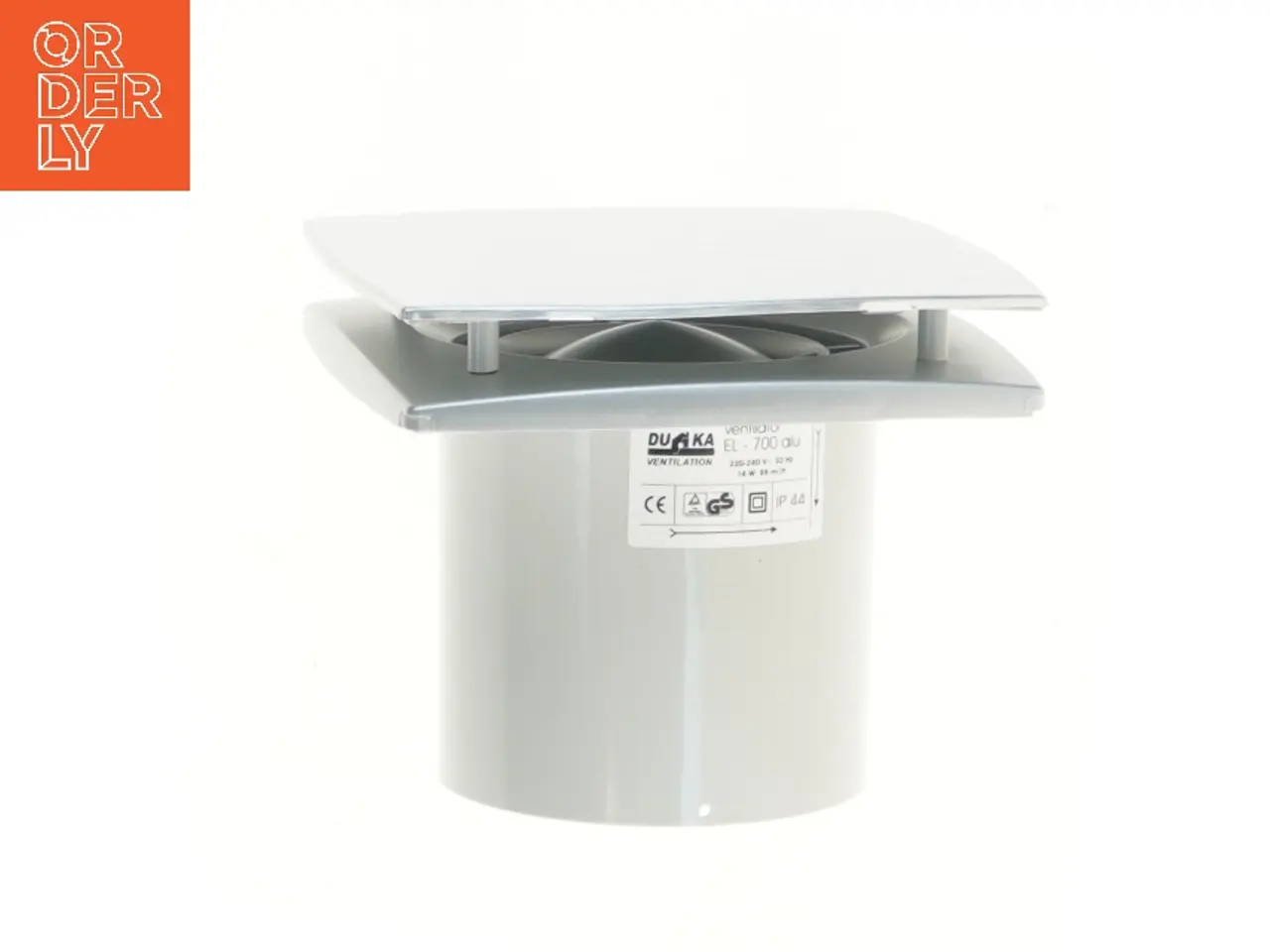 Billede 4 - Duka EL 700 alu ventilator fra Duka (str. 15x15x12 cm)