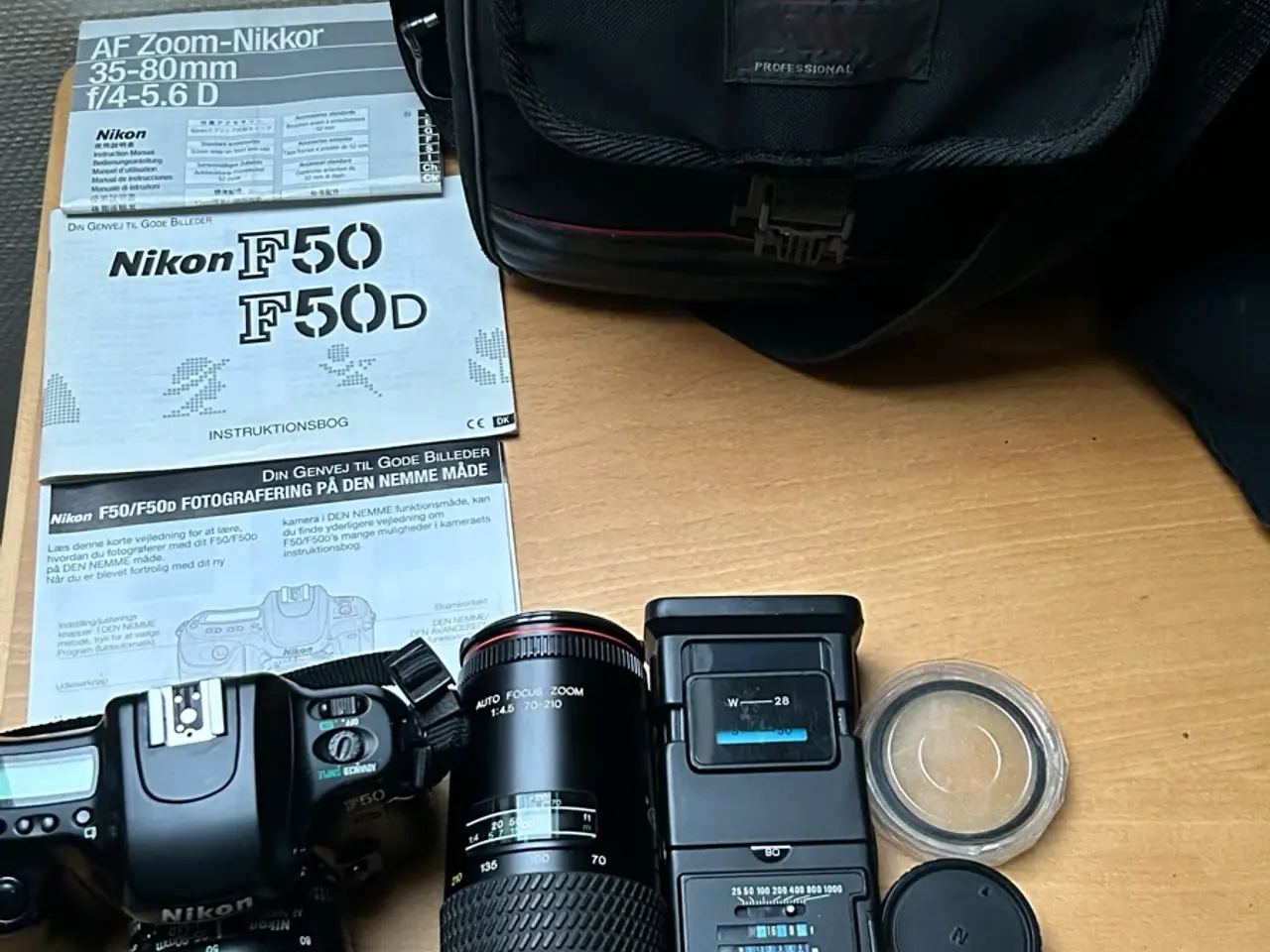 Billede 2 - Nikon analog med tilbehør