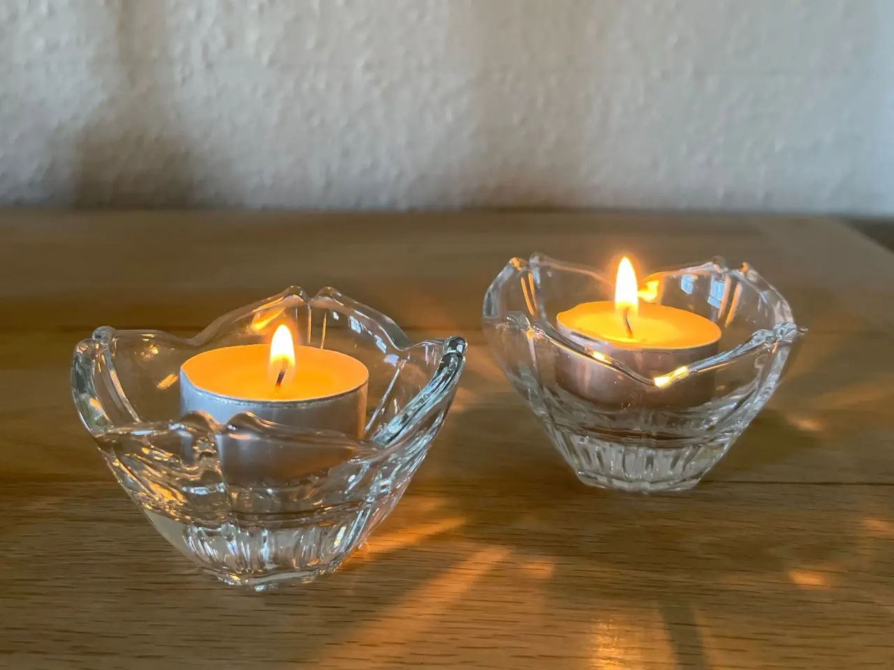 Billede 7 - Lysestager i glas