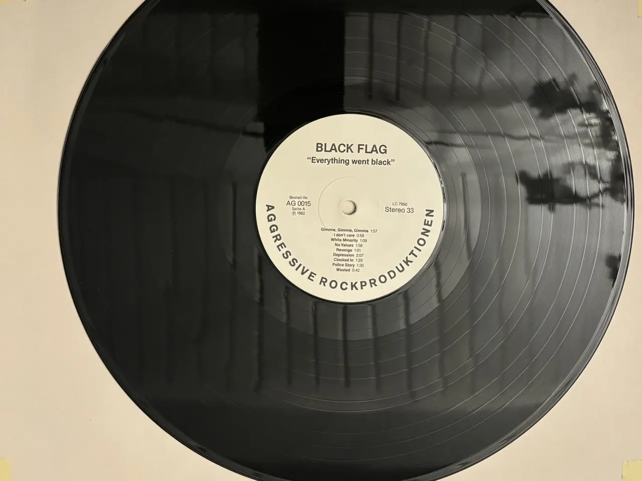 Billede 5 - Black Flag: Everything Went Black 2xLP US Hardcore
