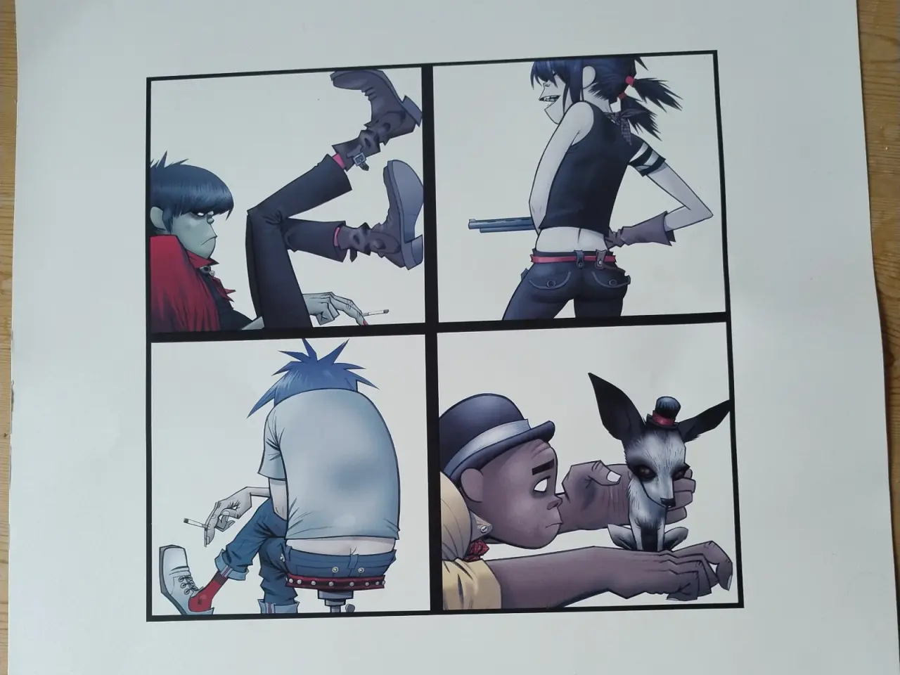 Billede 1 - Plakat - Gorillaz