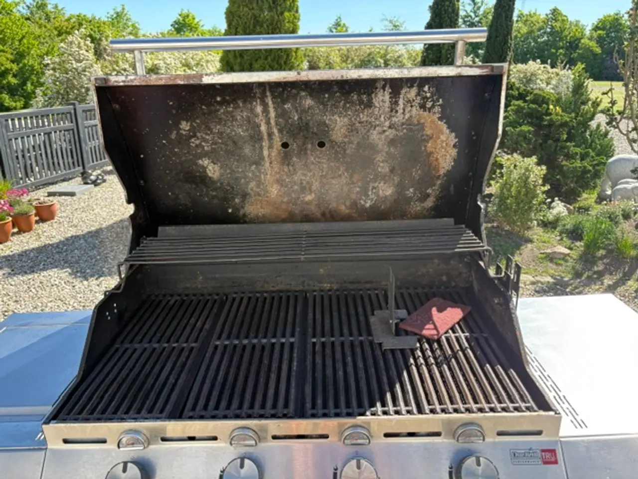 Billede 2 - Char-Broil Gasgrill T47 Rustfri Stål