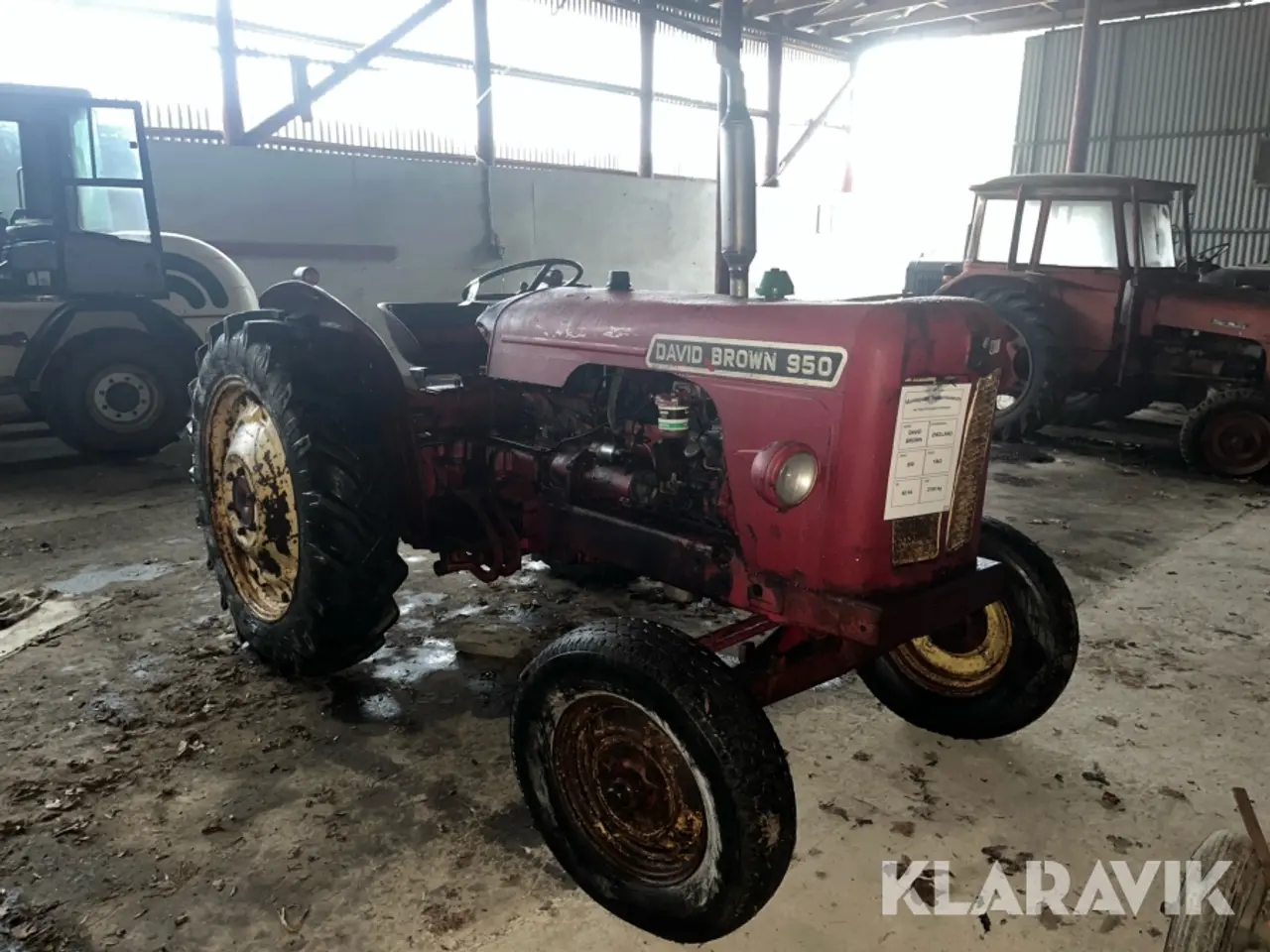 Billede 4 - Veterantraktor David Brown 950