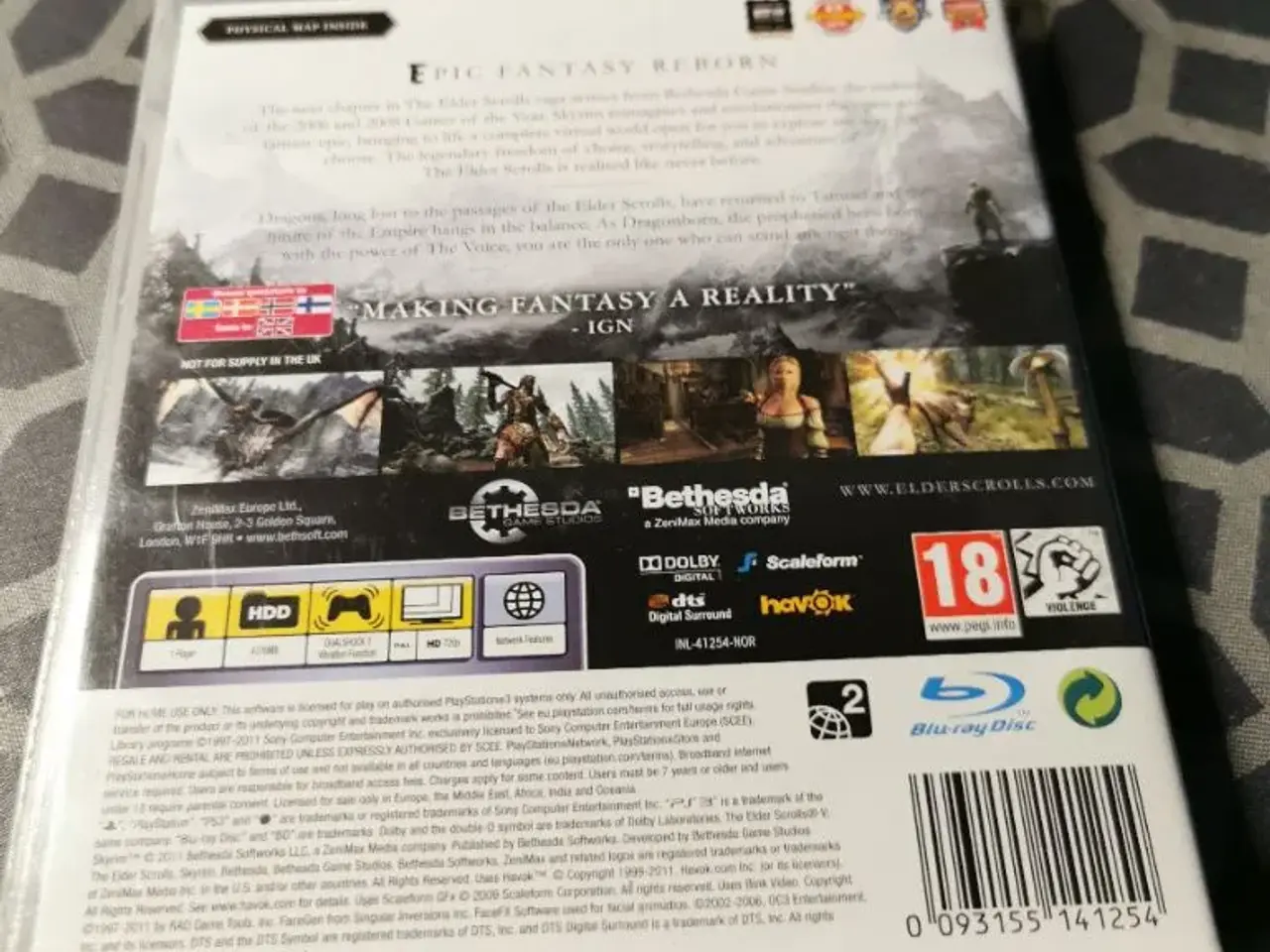 Billede 2 - Skyrim til PS3!!