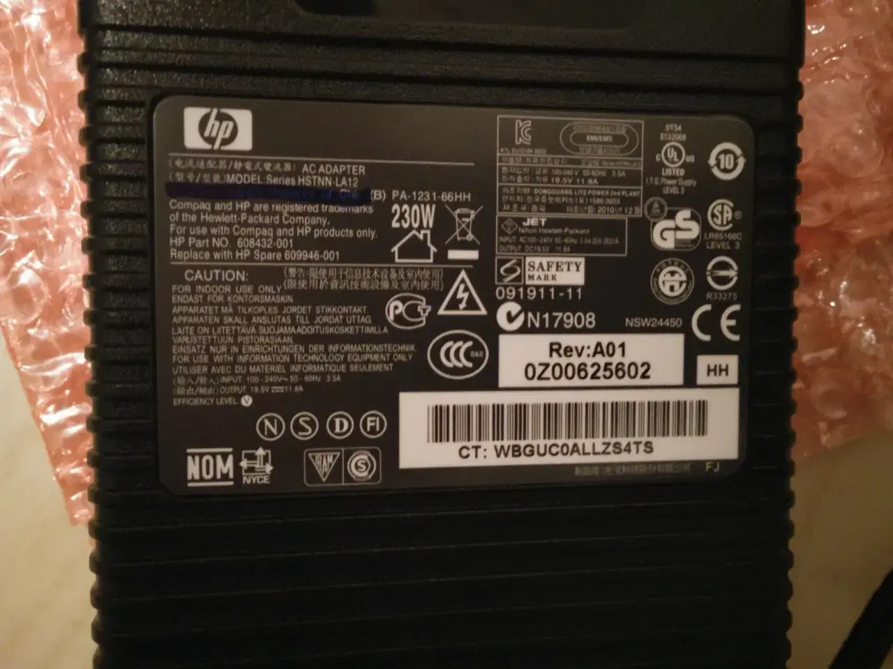 Billede 2 - Ny Universal Compaq oplader Til HP og andre mærker
