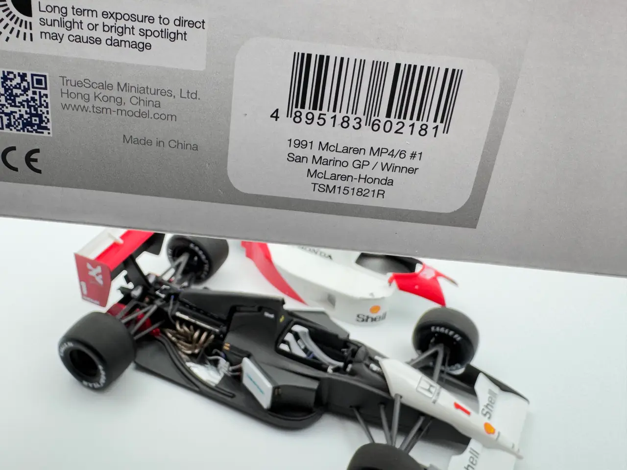 Billede 9 - 1991 Honda McLaren MP4/6 #1 - TSM - 1:18