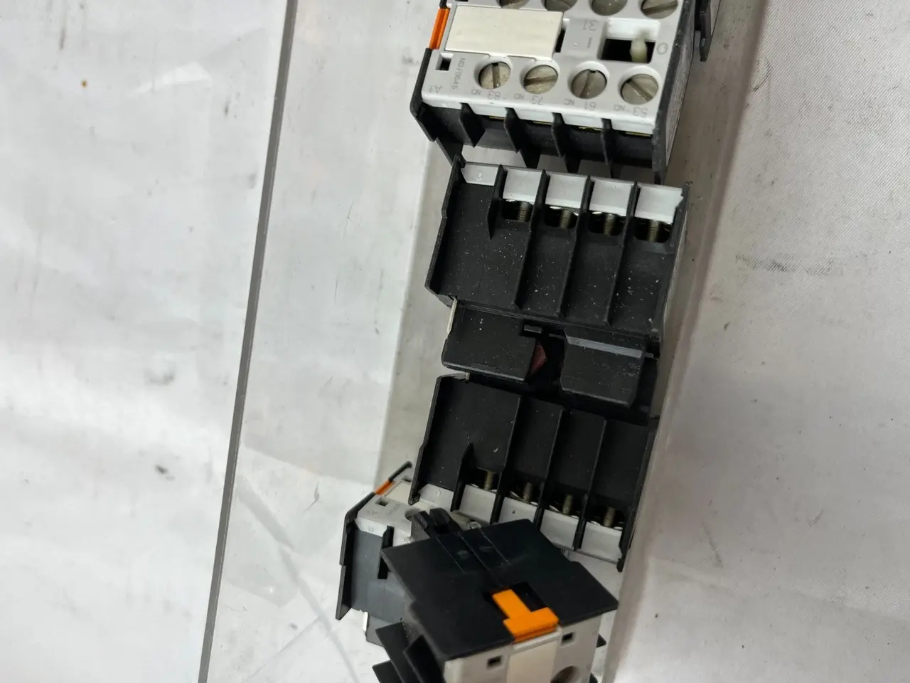 Billede 11 - Siemens 3TX44 kontaktor relæ Aux Blocks blandet