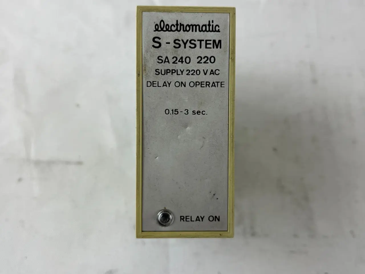 Billede 3 - Electromatic SA240 220 Delay On Operate Timer LED