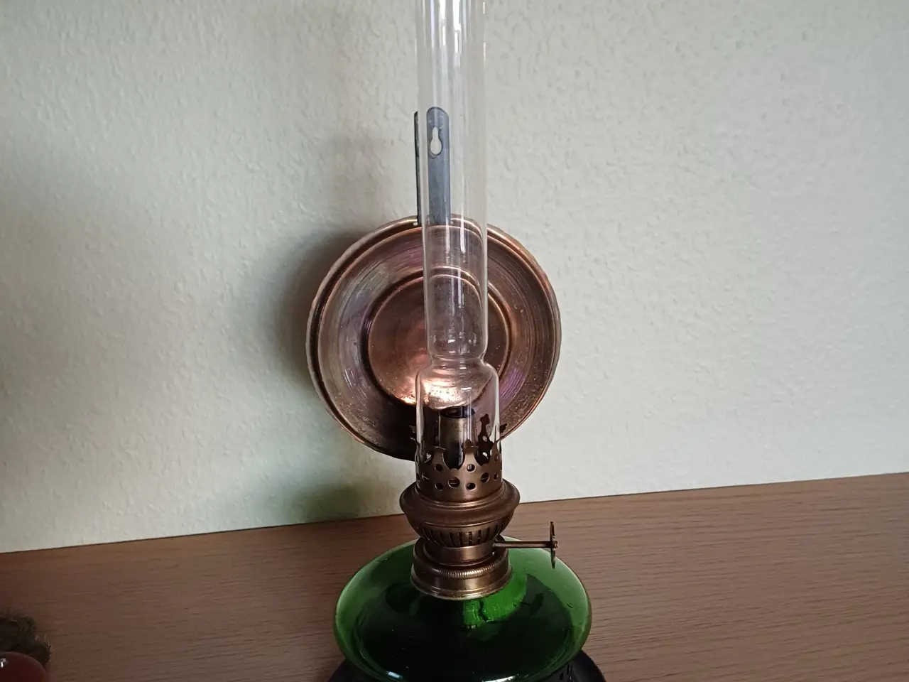 Billede 2 - Petroliumslampe vægophængt - vintage