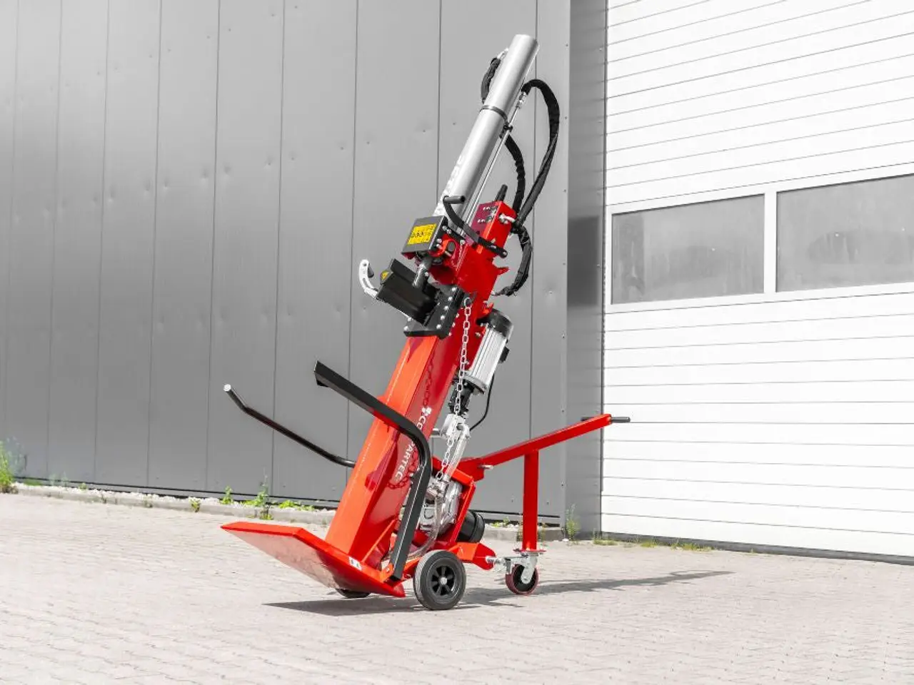 Billede 2 - WoodMaster CWM25E – 25 ton elektrisk brændekløver (lodret)