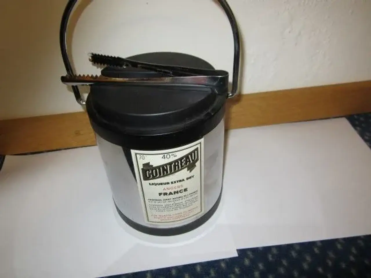 Billede 2 - is spand med tang fra cointreau blank