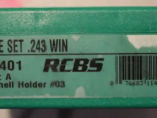 RCBS dieset kal. .243 Winchester. Nyt.