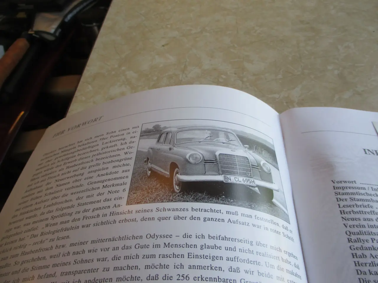 Billede 2 - Bog Mercedes gamle modeller