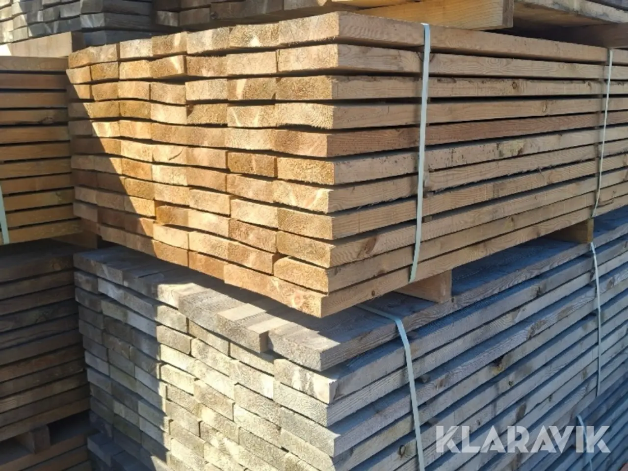 Billede 2 - Trykimprægneret planker Bergsten Timber - 77 styk