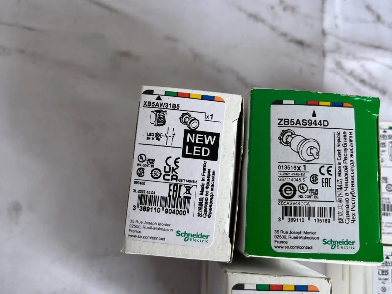 Billede 4 - Schneider Harmony Xb5 Pilot Light And E‑Stop Heads