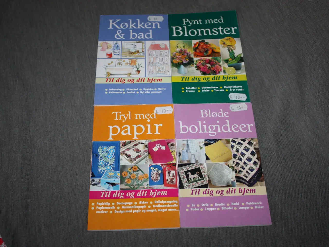 Billede 1 - Hendes verden Hobby bøger pris for 4 stk.