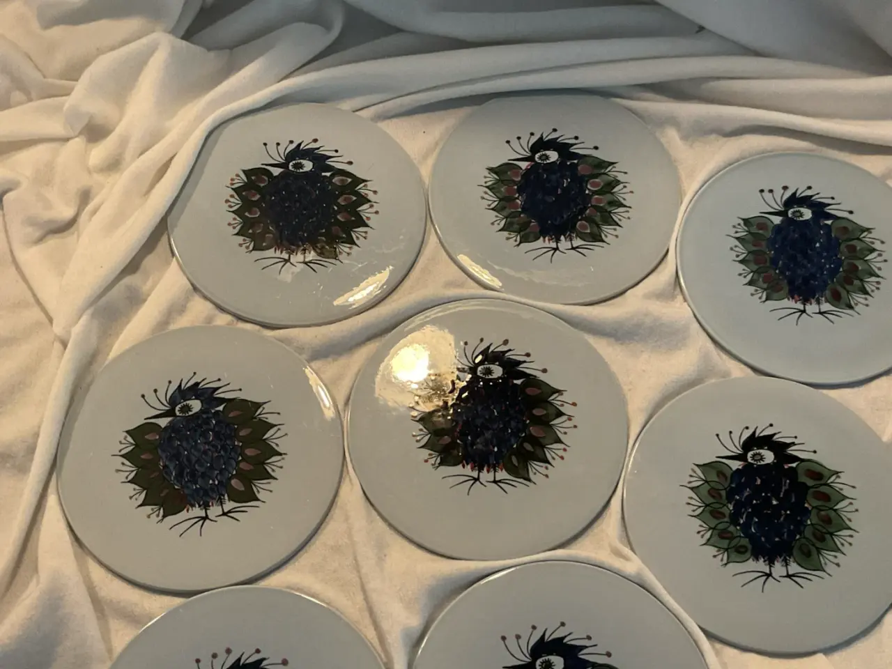 Billede 2 - Aluminia/ Royal Copenhagen FANTASIFUGL