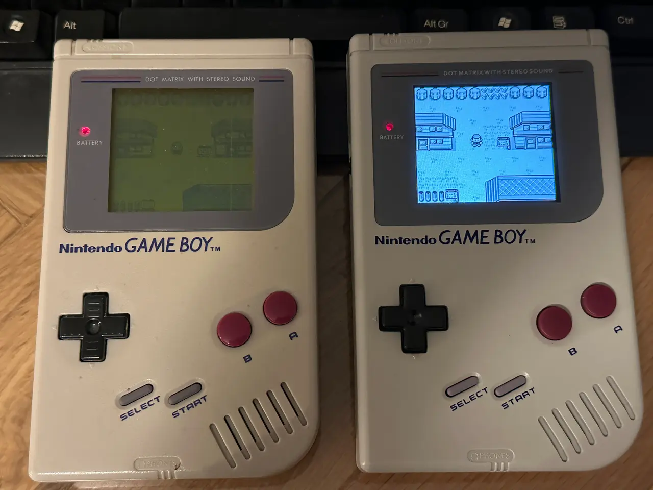 Billede 5 - [Modded] Game Boy DMG-01 med backlight IPS-skærm