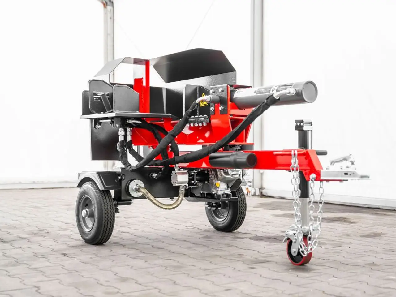 Billede 20 - WoodMaster CWM22B – 22 ton benzin brændekløver (vandret)