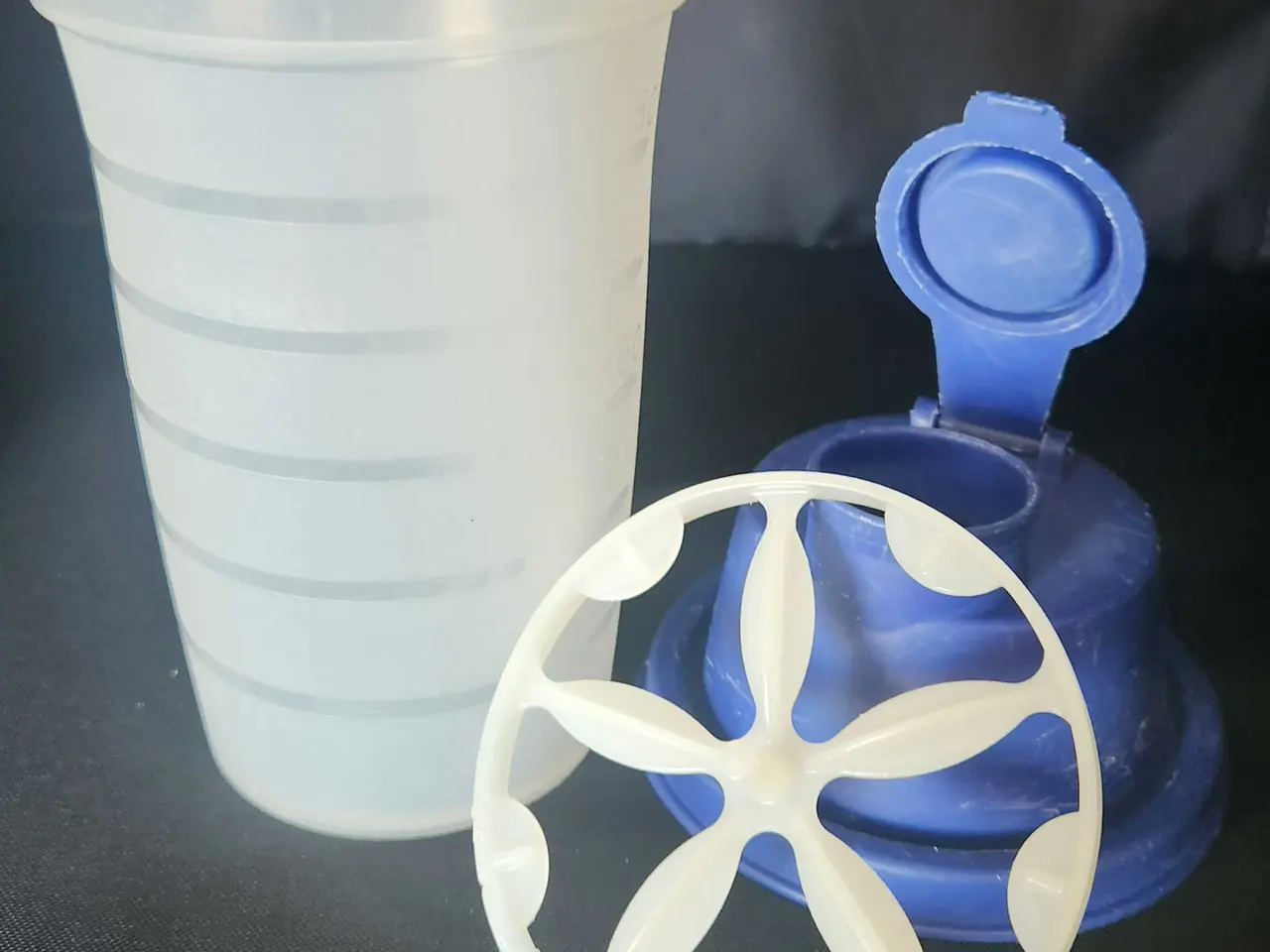Billede 3 - Lille Blå Tupperware Shaker 