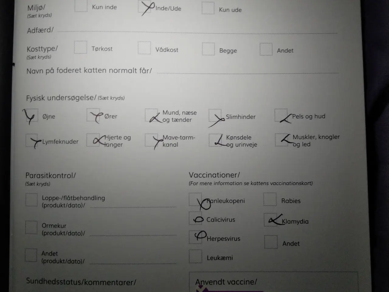 Billede 8 - Vaccineret hun killing med sundhedsbog
