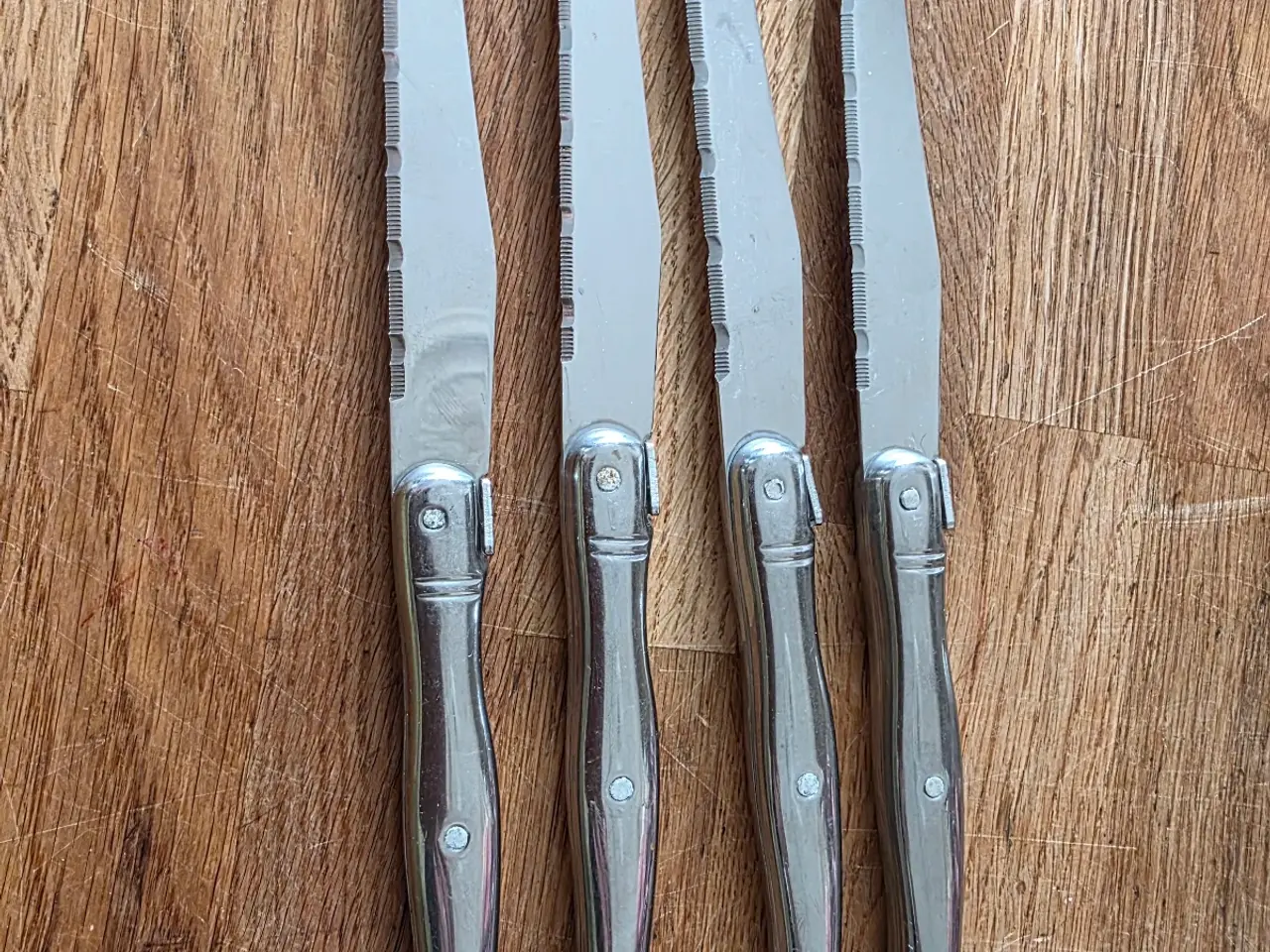Billede 1 - 4 stk. Laguiole knive