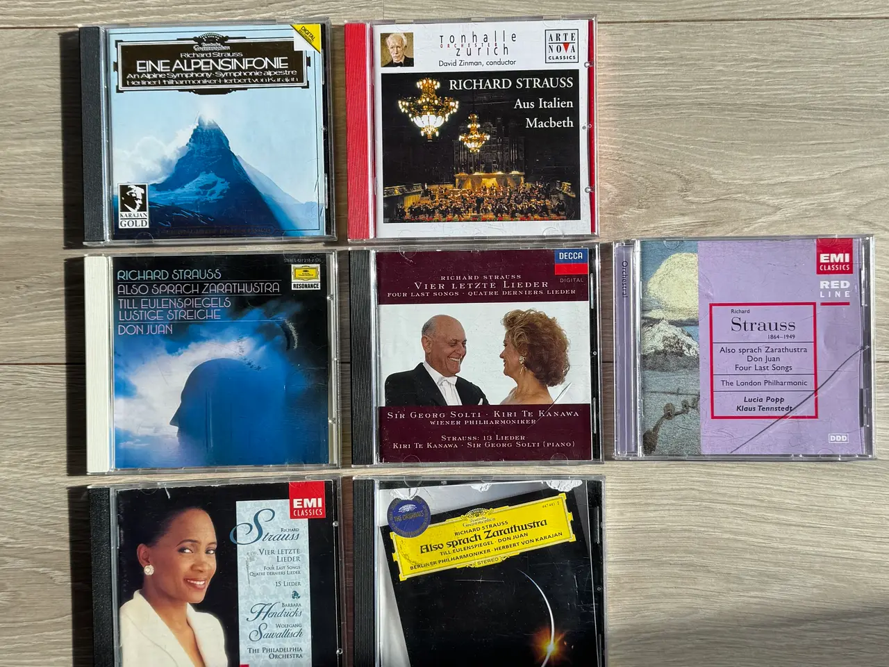Billede 1 - RICHARD STRAUSS - 7 CD’ER MED KLASSISK MUSIK