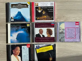 RICHARD STRAUSS - 7 CD’ER MED KLASSISK MUSIK