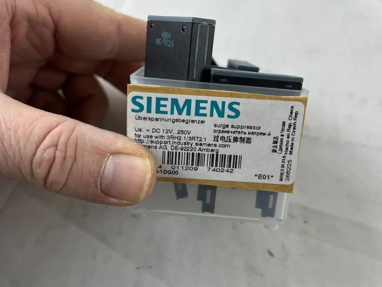 Billede 7 - 9x Siemens 3RT2916-1DG00 Surge Suppressor Diode V