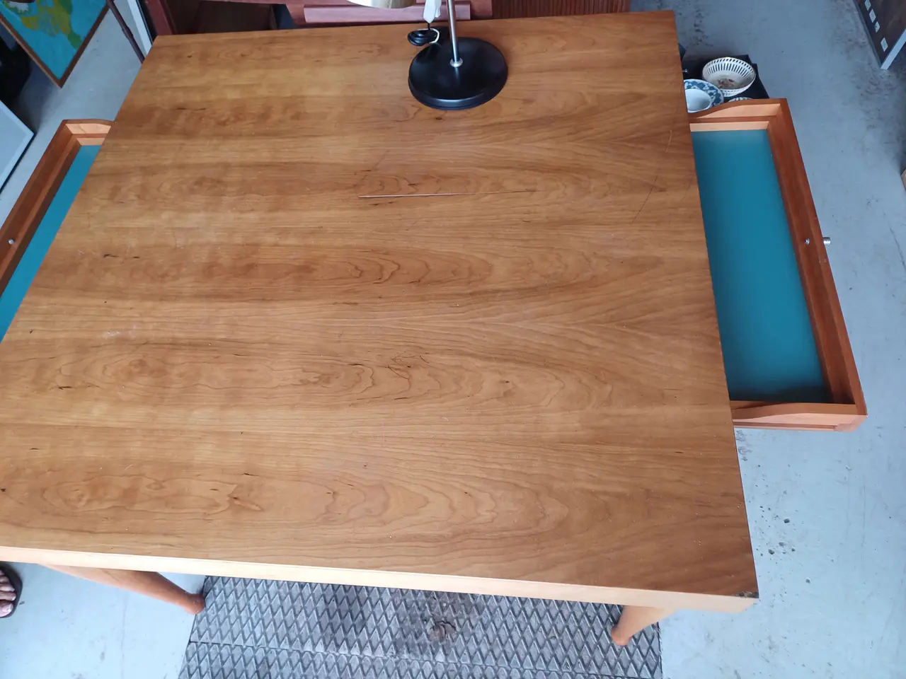 Billede 2 - Spillebord i kirsebær finer