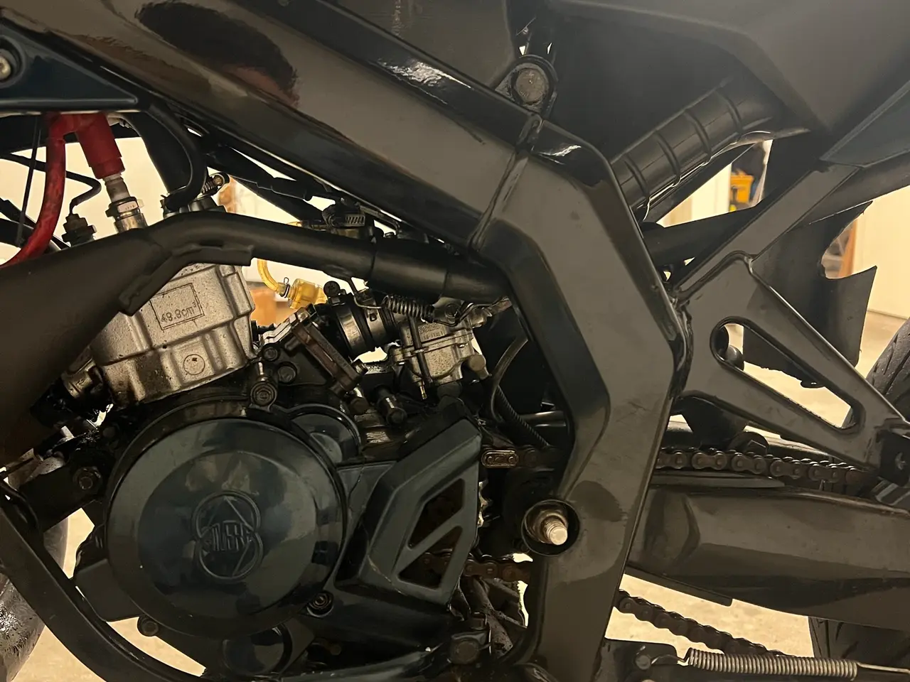 Billede 5 - Derbi Senda 30 2004 – 70 cc, 6 gear + udstyr