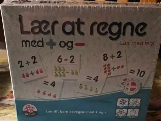 Lær at regne med + og - lær med leg