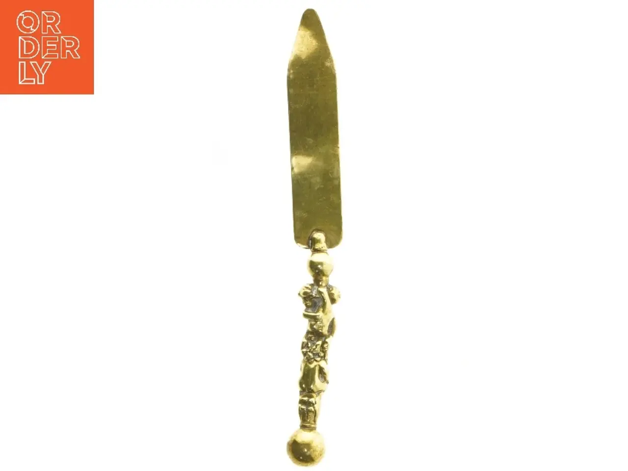 Billede 1 - Guldbelagt brevåbner (str. 21 cm)