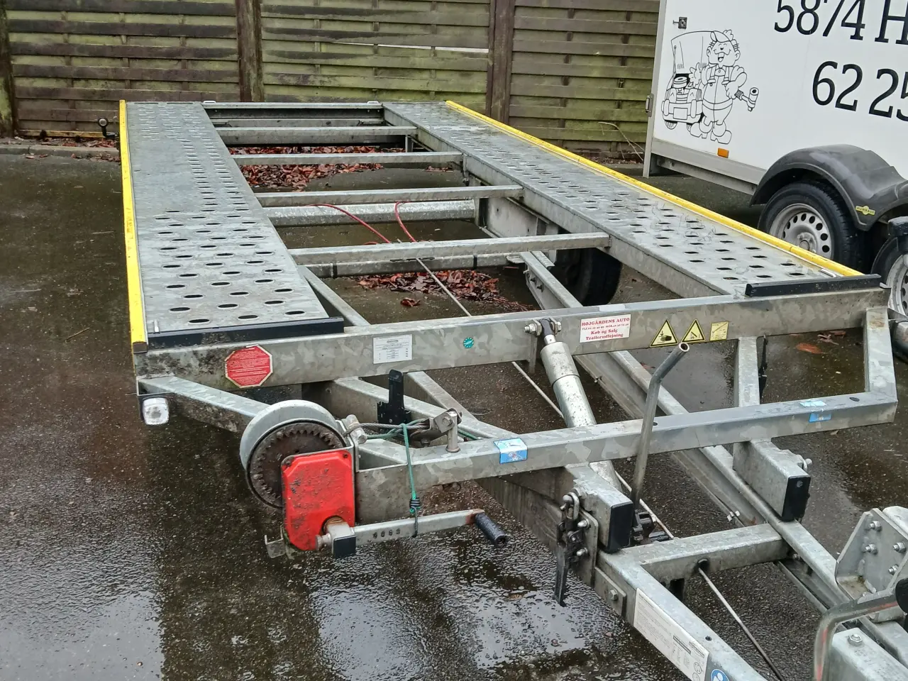 Billede 1 - Leje af 2700 kg Autotrailer