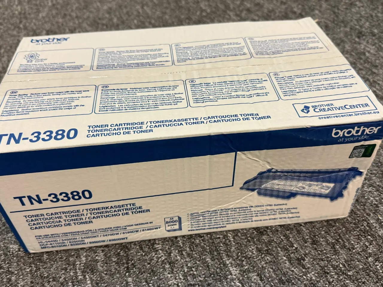 Billede 1 - Brother sort toner TN-3380