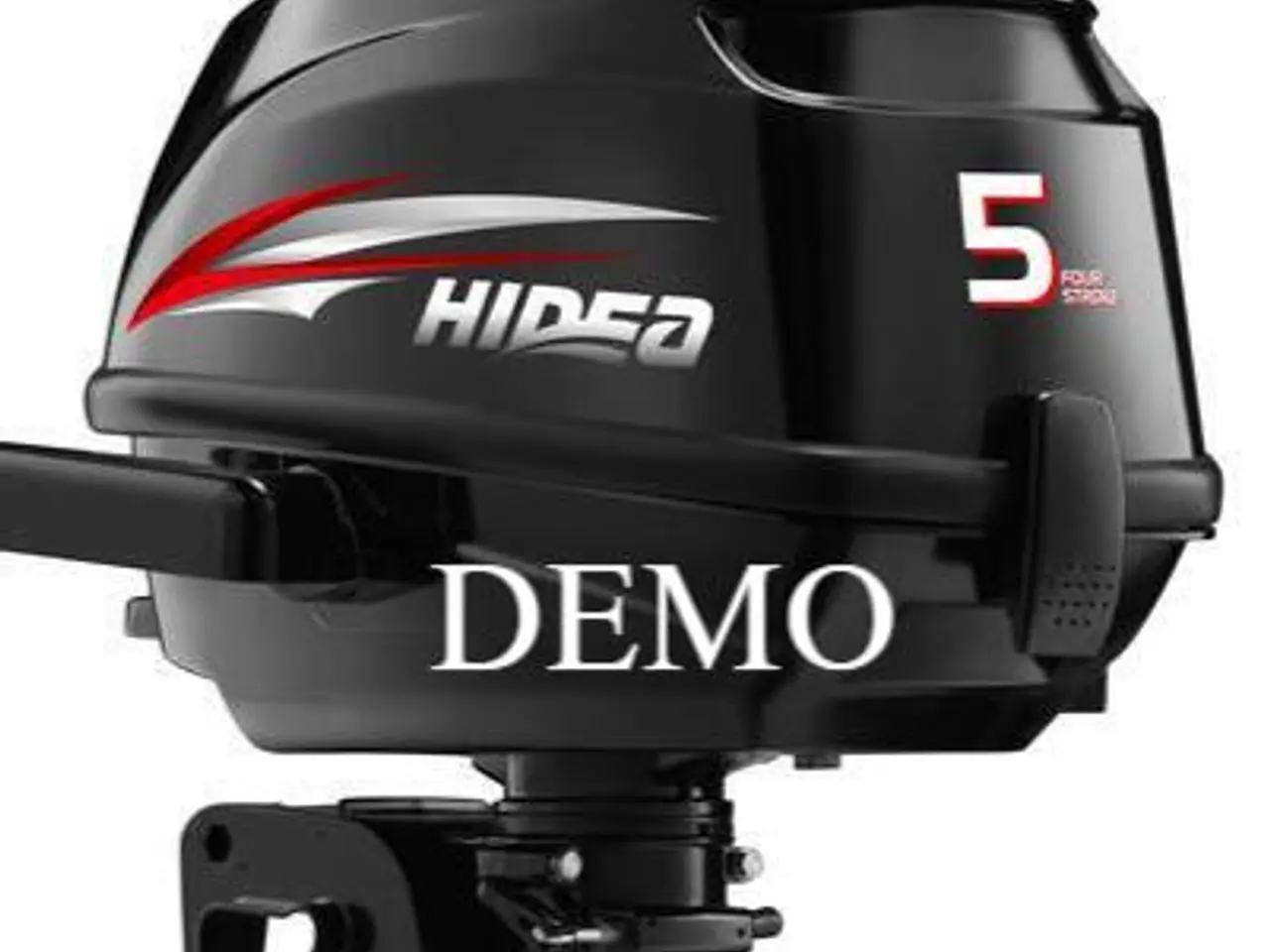 Billede 1 - Hidea 5 HK 4-Takt Lang ben, Håndstyring DEMO