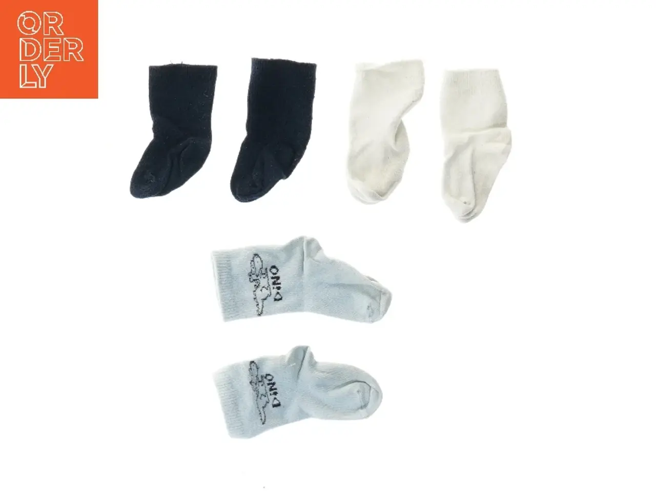 Billede 1 - Baby sokker sæt (str. fod 10 cm længde 15 cm)