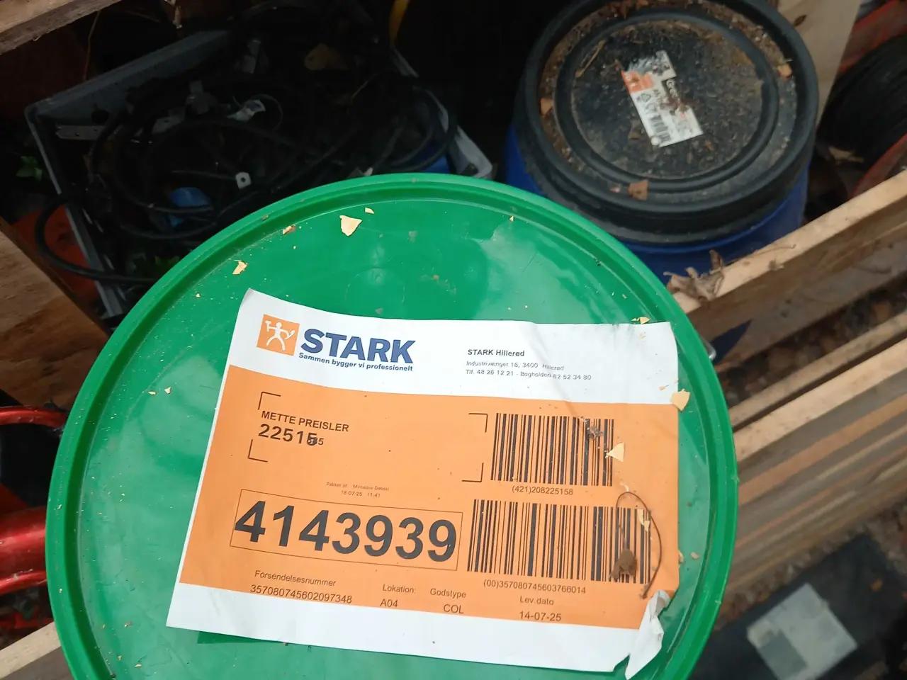 Billede 3 - Skalcem 100 10kg Cementmaling