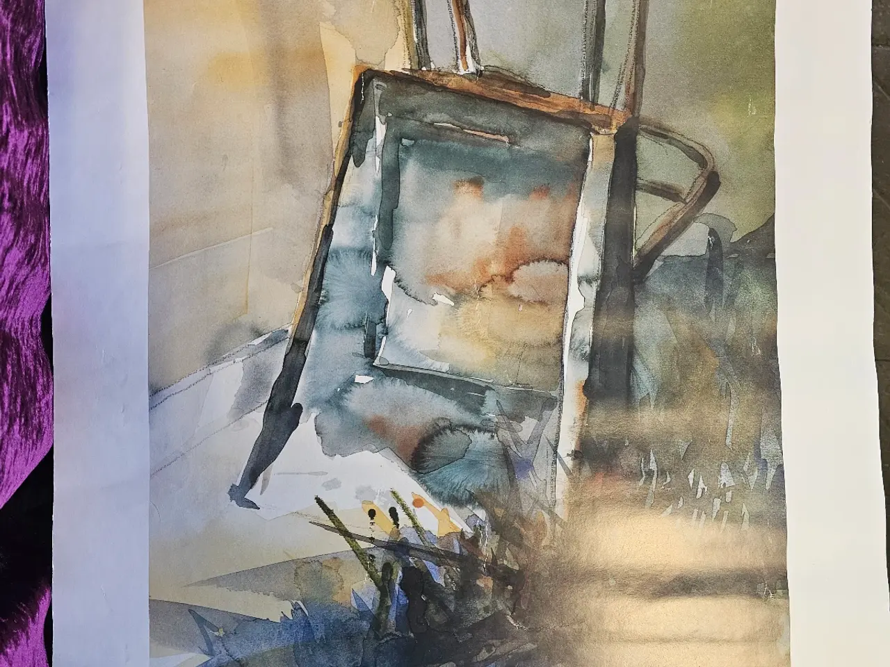 Billede 1 - Ulla Ohlsson trillebør, '91, plakat