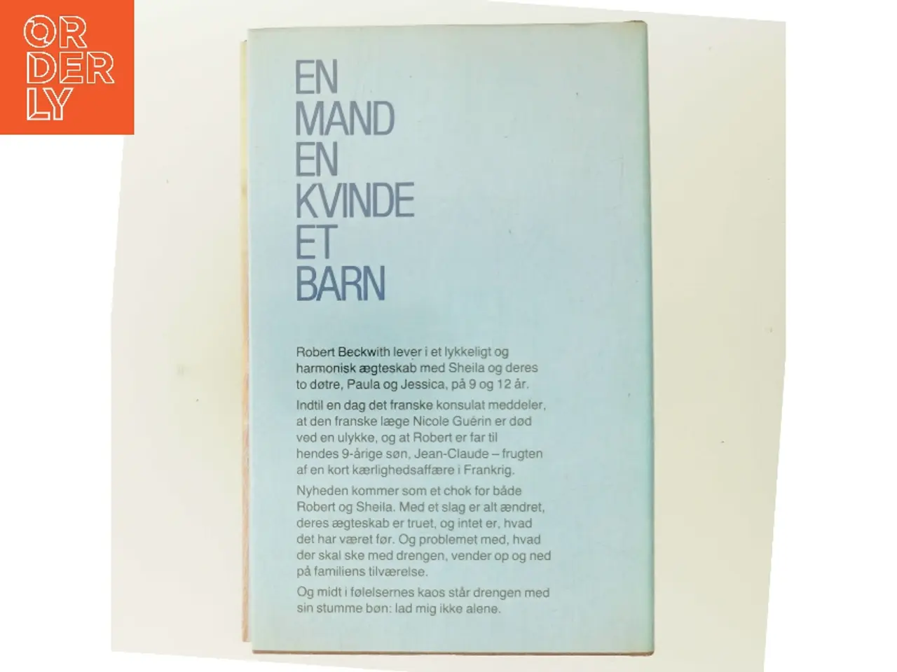 Billede 3 - En mand en kvinde et barn af Erich Segal (Bog)