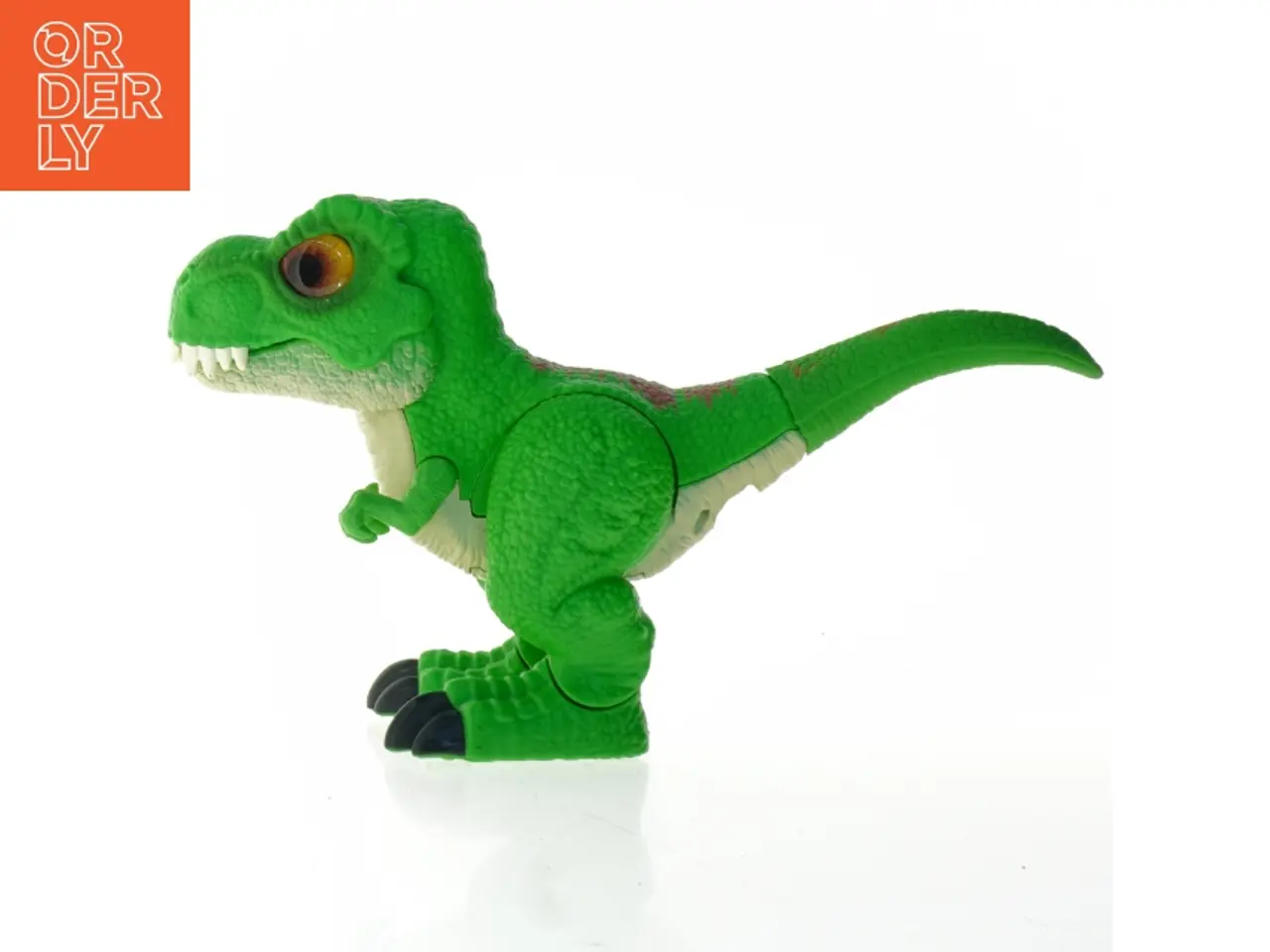 Billede 1 - Grøn dinosaur legetøjsfigur (str. 30 x 19 cm)