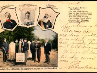 Kaiser Wilhelm - Dronning Wilhelmina -  Kong Leopold - Grummer 111 - Brugt
