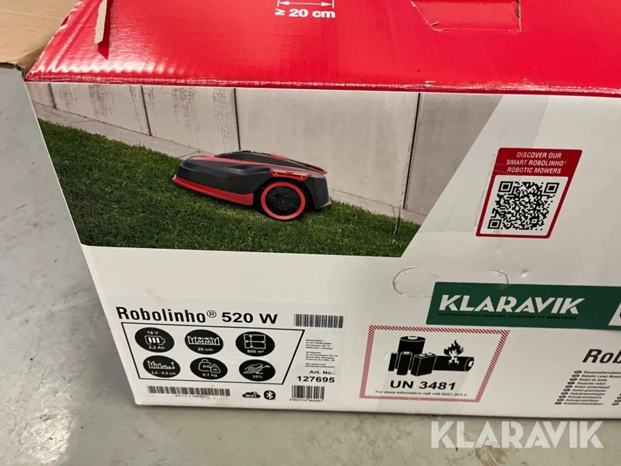 Billede 9 - Robot plæneklipper Solo by AL-KO Robolinho 520 w
