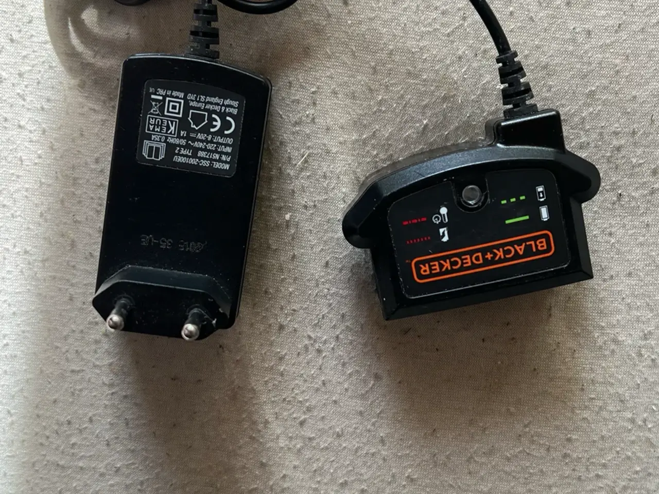 Billede 2 - Oplader til Black&Decker 18 volt batteri maskiner
