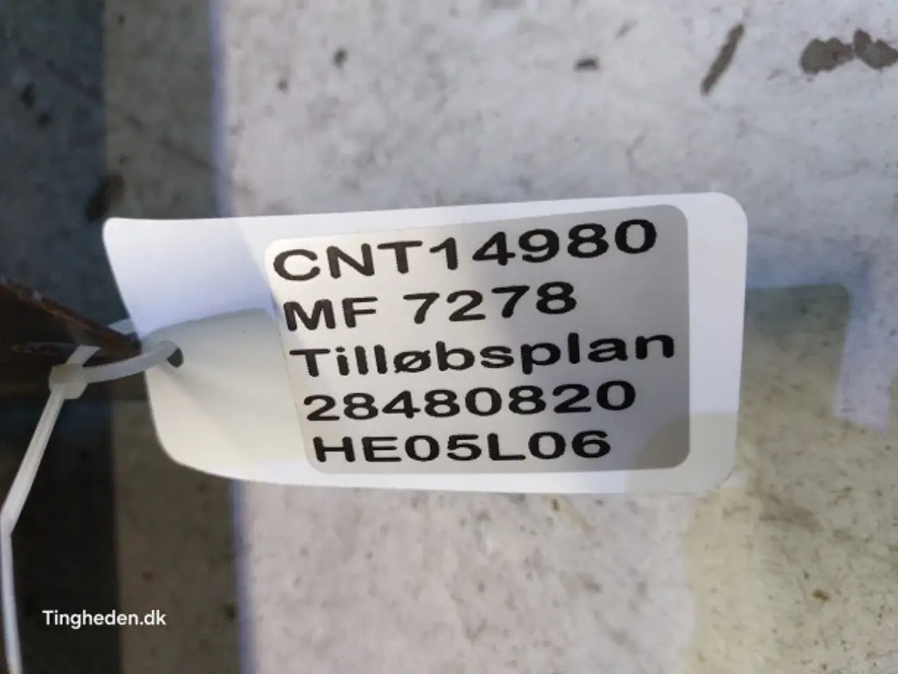 Billede 14 - Massey Feruson 7278 Tilløbsplan 28480820